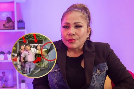 Marisol protagoniza tremenda pelea callejera: Corretea y lanza manotazos contra un hombre en El Polo