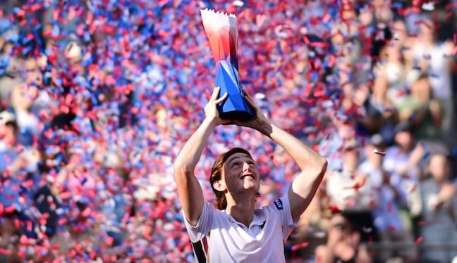 Ignacio Buse conquistó el ATP 500 de Hamburgo. (Agencias)