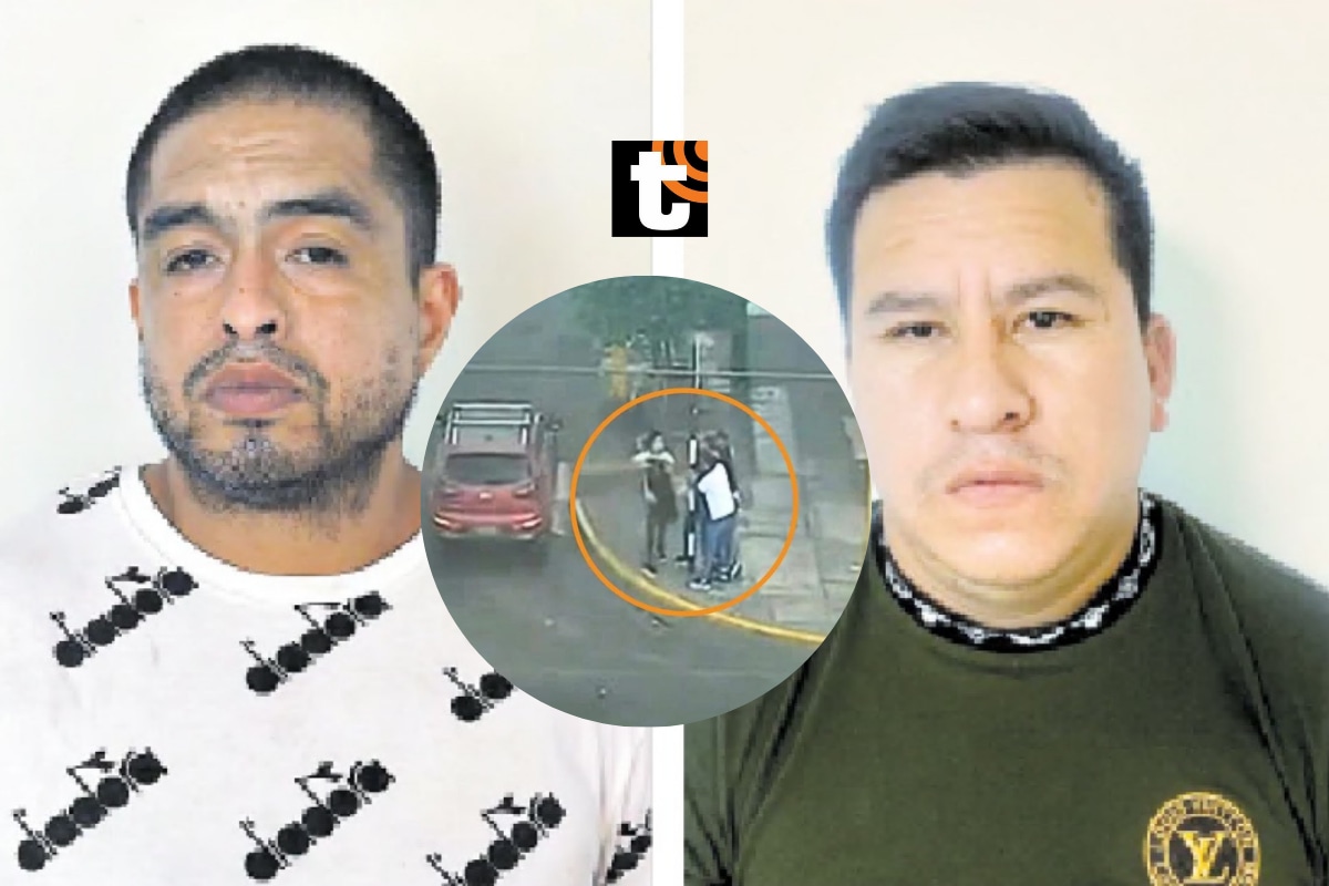 Luis Sarco (der.) y Máximo Flores (izq.) habrían participado también en otros secuestros al paso similares.