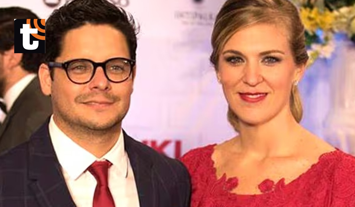 Gian Piero Díaz y su esposa Borka Bozovich.