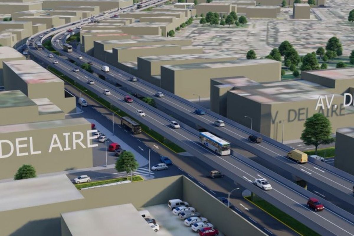 Esta sería una de las imagenes sobre como quedaría la obra contruida por INVERMET (Foto: @canalN)