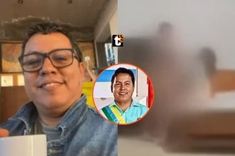 ¡Indignante! Alcalde es captado golpeando a su pareja embarazada y no teme denuncia: “Yo estoy en el pode...