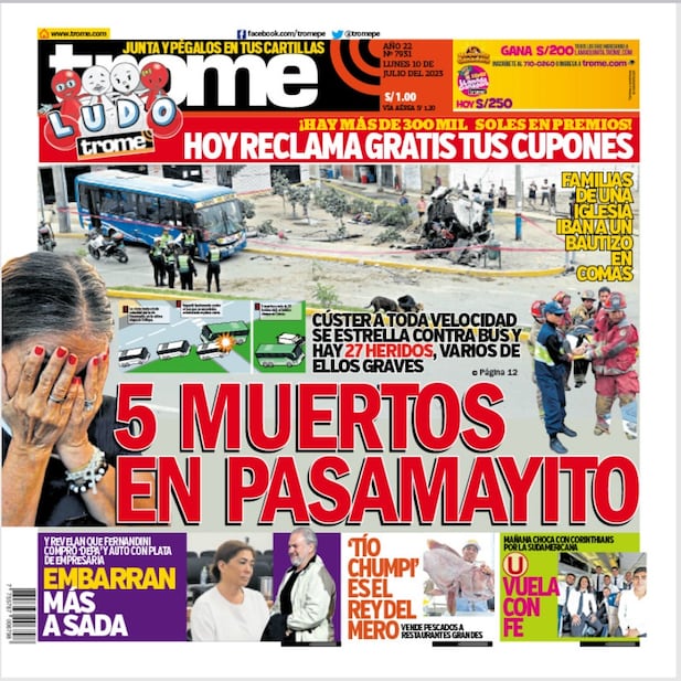 PORTADA TROME 10/07/2023