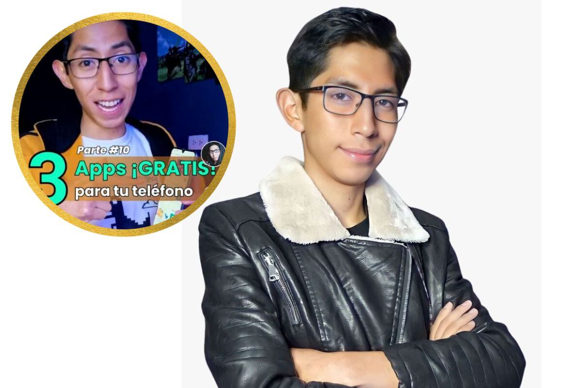 Este joven huancaíno de 23 años ingresó a la popular red social en mayo de 2021.