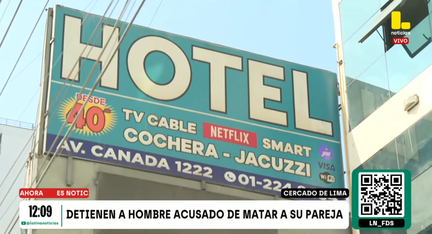 Joven de 22 años es hallada muerta dentro de habitación de hotel en La Victoria.