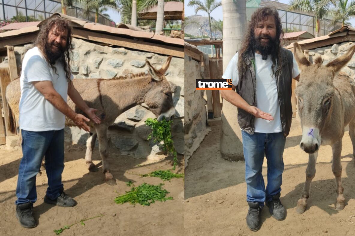 Mario Valencia, Cristo Cholo, junto a su grupo teatral realizarán escenificaciones de Semana Santa 2025. (Compos. Isabel Medina / Trome).