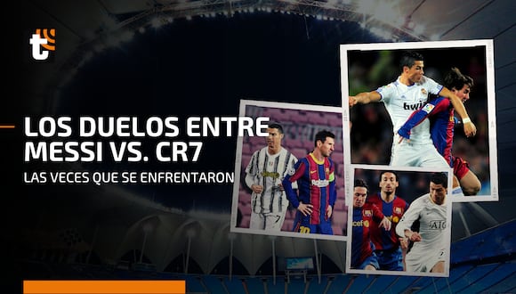 Messi vs. Cristiano Ronaldo: mira todas las veces que se enfrentaron