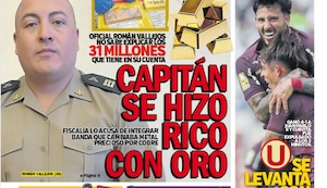 CAPITÁN SE HIZO RICO CON ORO