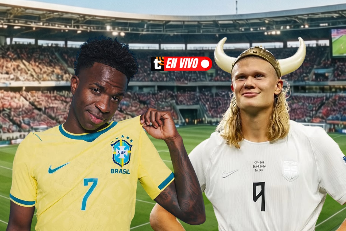 Partidazo por los Octavos de Final del Mundial entre Brasil y Noruega. (Redes sociales)