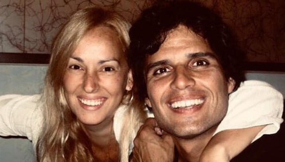Pedro Suárez al lado de su esposa Cynthia Martínez.