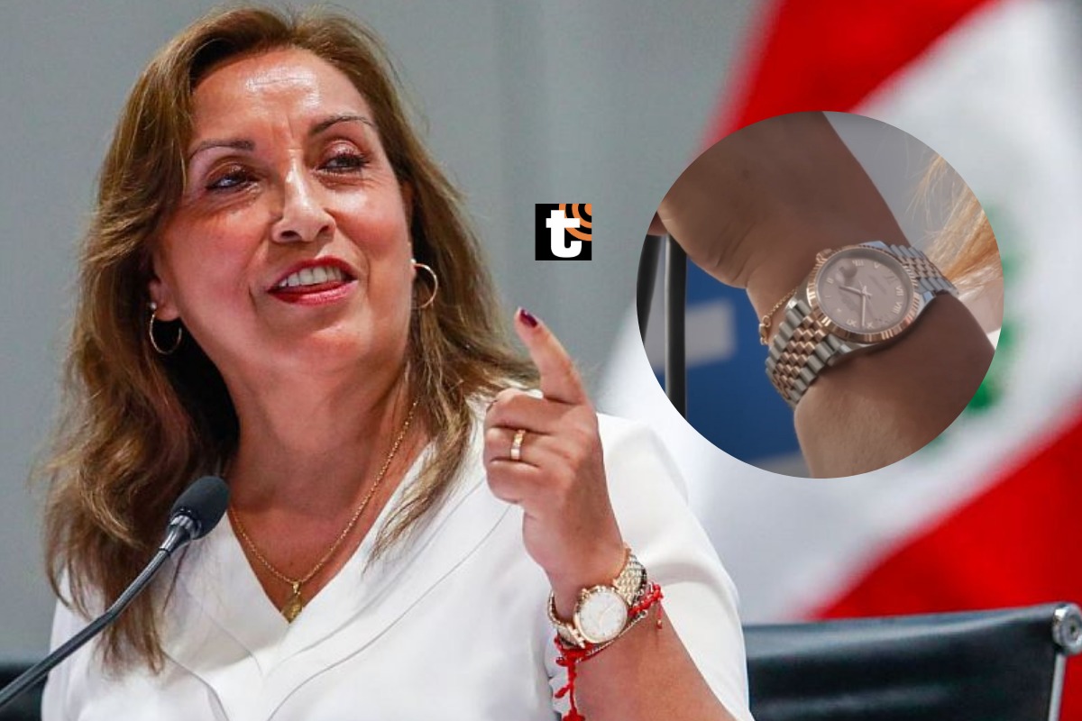 Abogado Dina Boluarte dice que Fiscalía no ha investigado si lujosos Rolex de la presidenta han sido regalados.