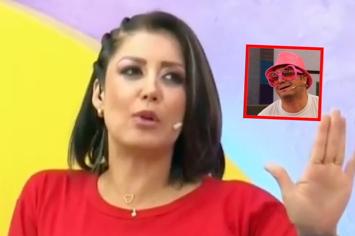 Karla Tarazona ‘cuadra’ EN VIVO a Metiche por decir que Jesús Barco parece el ‘nieto’ de Melissa: