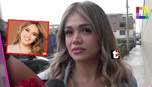 Mayra Goñi y qué dijo sobre Amy Guitérrez tras acusarla querer besar a su novio: “No necesito hablar de eso”