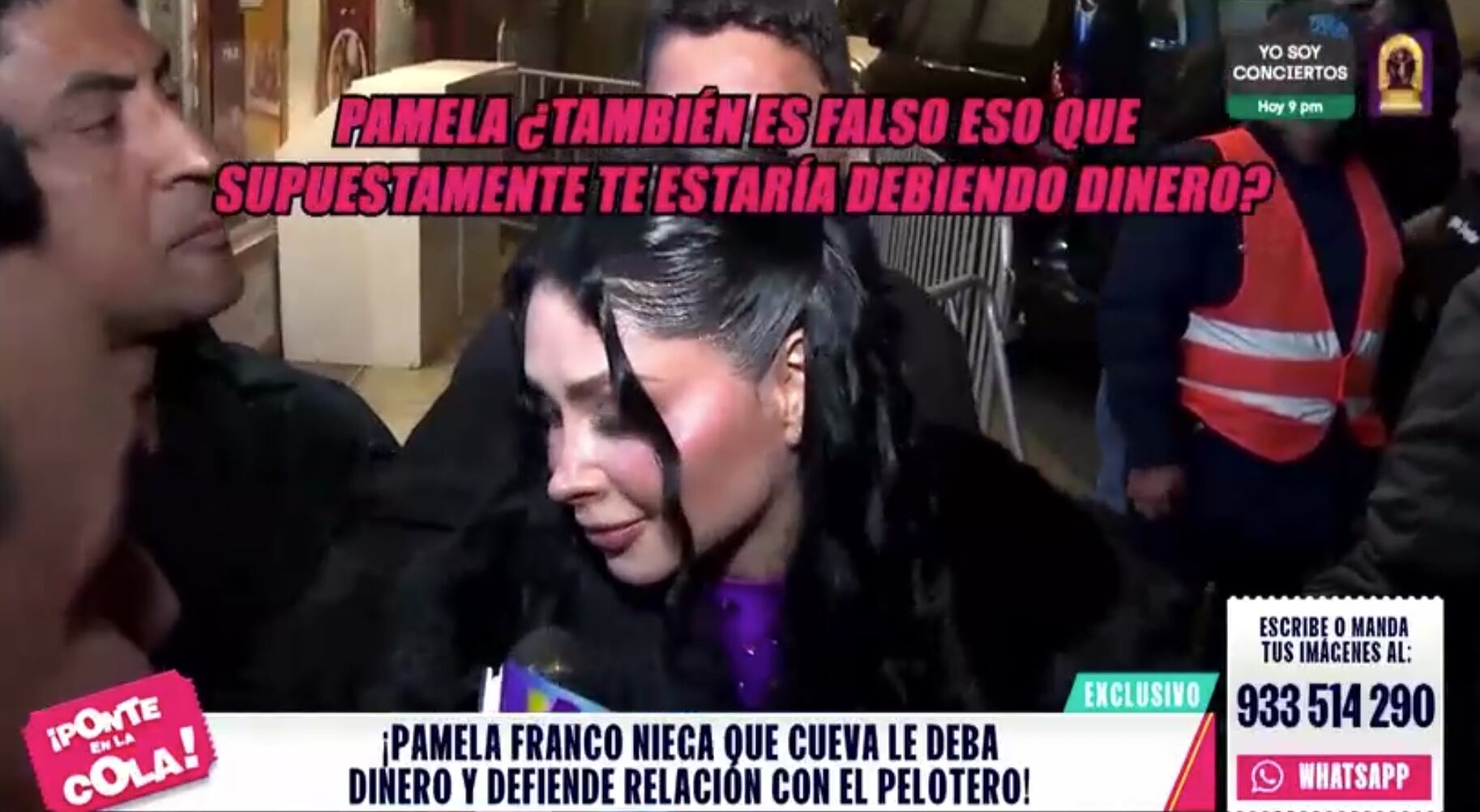 Cantante confirma que aún continúa 'templada' de Cueva. (Foto: Latina)