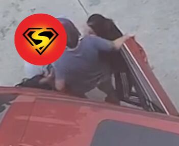 Yiddá Eslava y Julián Zucchi protagonizan tremenda pelea en la calle