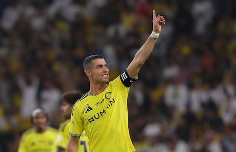 Cristiano Ronaldo marcó el gol N.° 980 en su carrera, en el triunfo 3-0 del Al Nassr sobre el Al Diriyah ...
