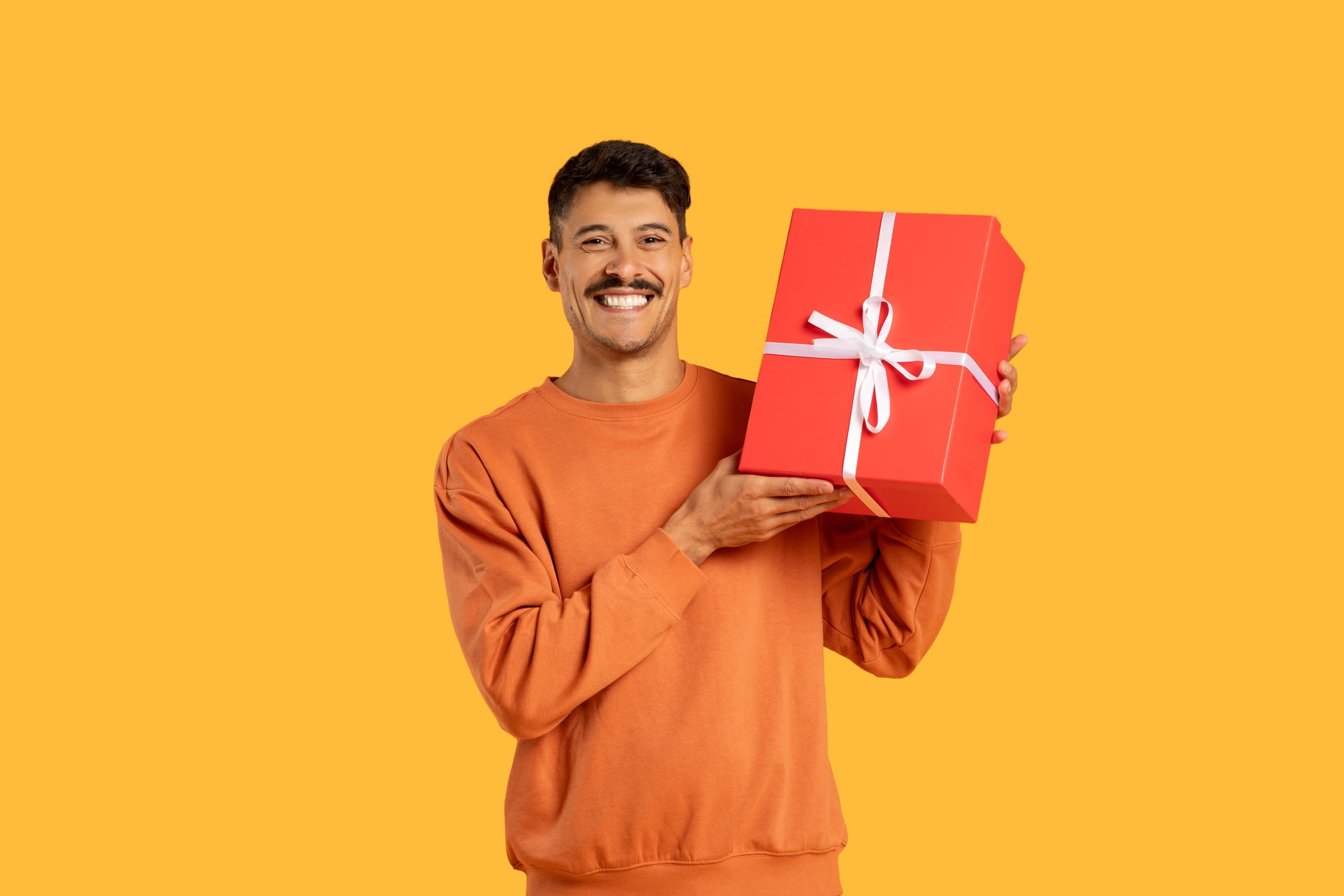 Espero que te haya gustado el regalo que te traje. Foto: Istock