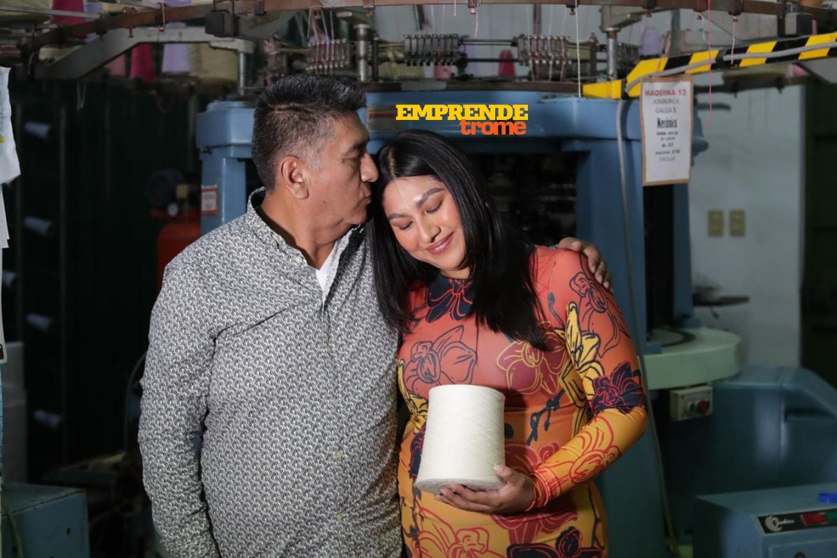 Annais viene de una familia cargada de historia textil. Sus abuelos eran artesanos y sus padres exportan fibras naturales. Orgullosa de sus raíces. Foto: Alessandro Currarino.