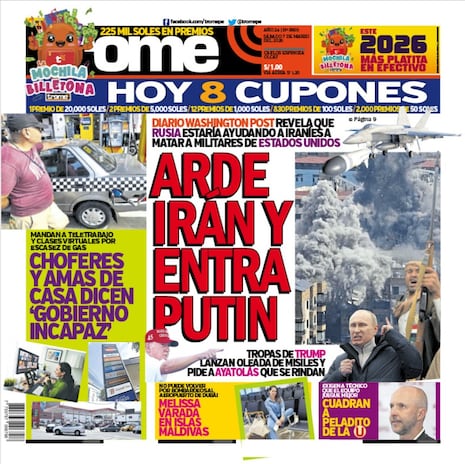 ARDE IRÁN Y ENTRA PUTIN