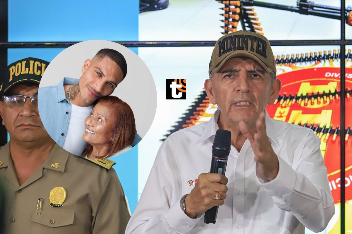 El ministro del Interior indicó que están tras los pasos de las personas que habrían realizado los mensajes intimidatorios a 'Doña Peta'.