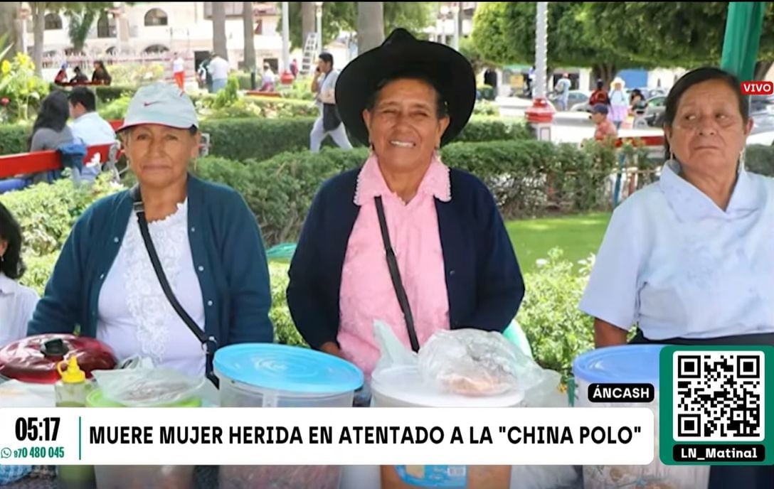 Olimpia Pachas, de 72 años, fue alcanzada por un proyectil durante ataque a la China Polo. Foto: Latina