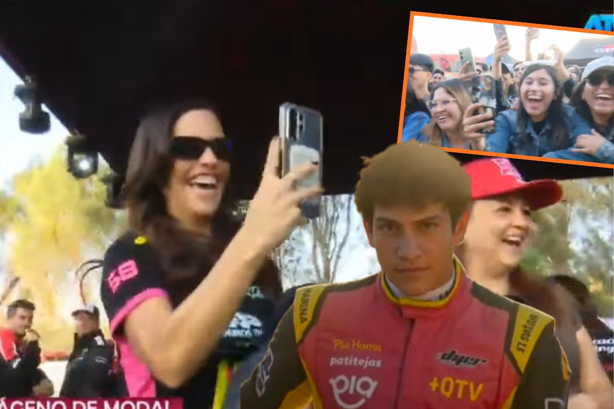Piloto Samuel Dyer Jr. causó gran alboroto en la ceremonia de premiación de Los Camino del Inca. Fans le gritaron suegra, a su mamá María Pía Copello. (Magaly Tv, La Firme)