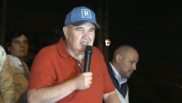 TROME | Rafael López Aliaga encabeza manifestación frente al JNE. Video: ATV