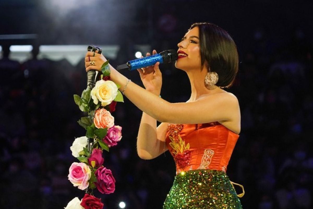 Aguilar será la voz del tema musical de "La Herencia" (Foto: Ángela Aguilar / Instagram)