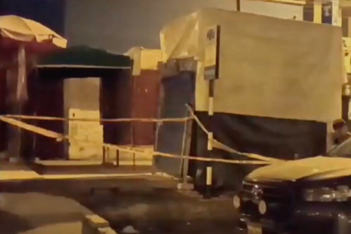 Niña quedó herida tras balacera en Carabayllo. Foto: captura RPP