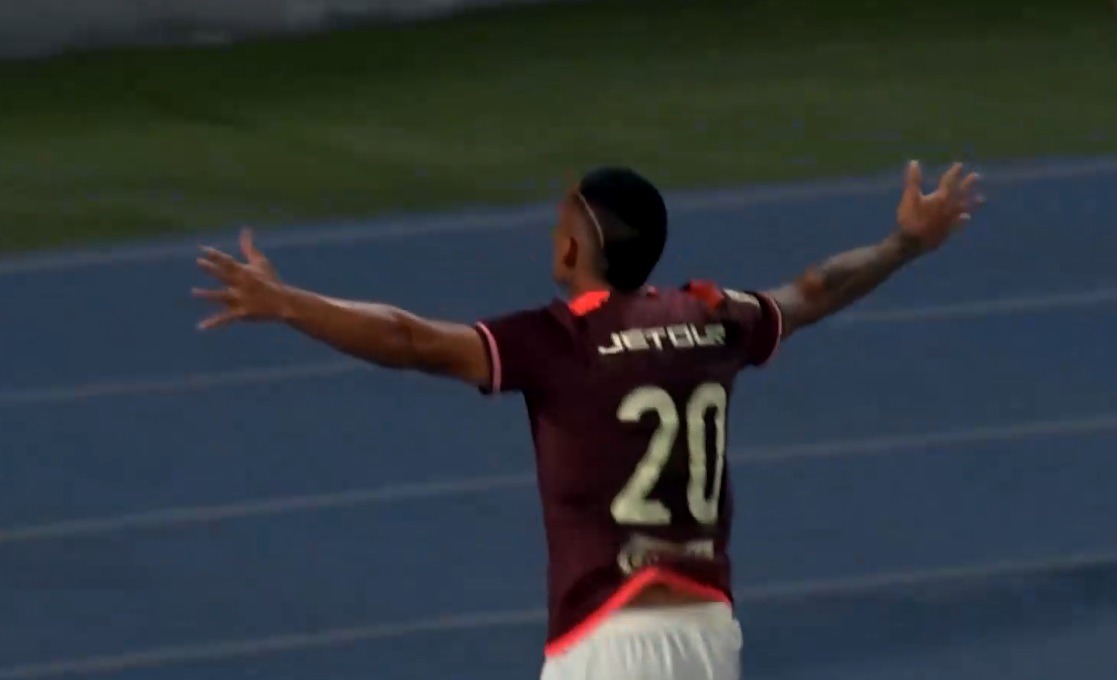 Alex Valera marcó su tercera anotación en lo que va del año. (Captura Gol Perú)