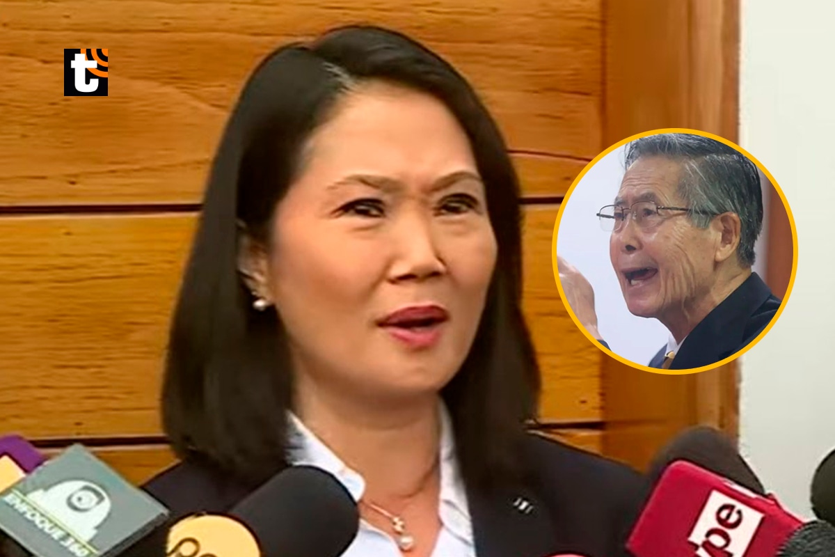 Keiko Fujimori se pronuncia por fallo de TC sobre Alberto Fujimori.