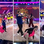 Lisandra Lizama cae en pleno set de ‘Mande quien mande’