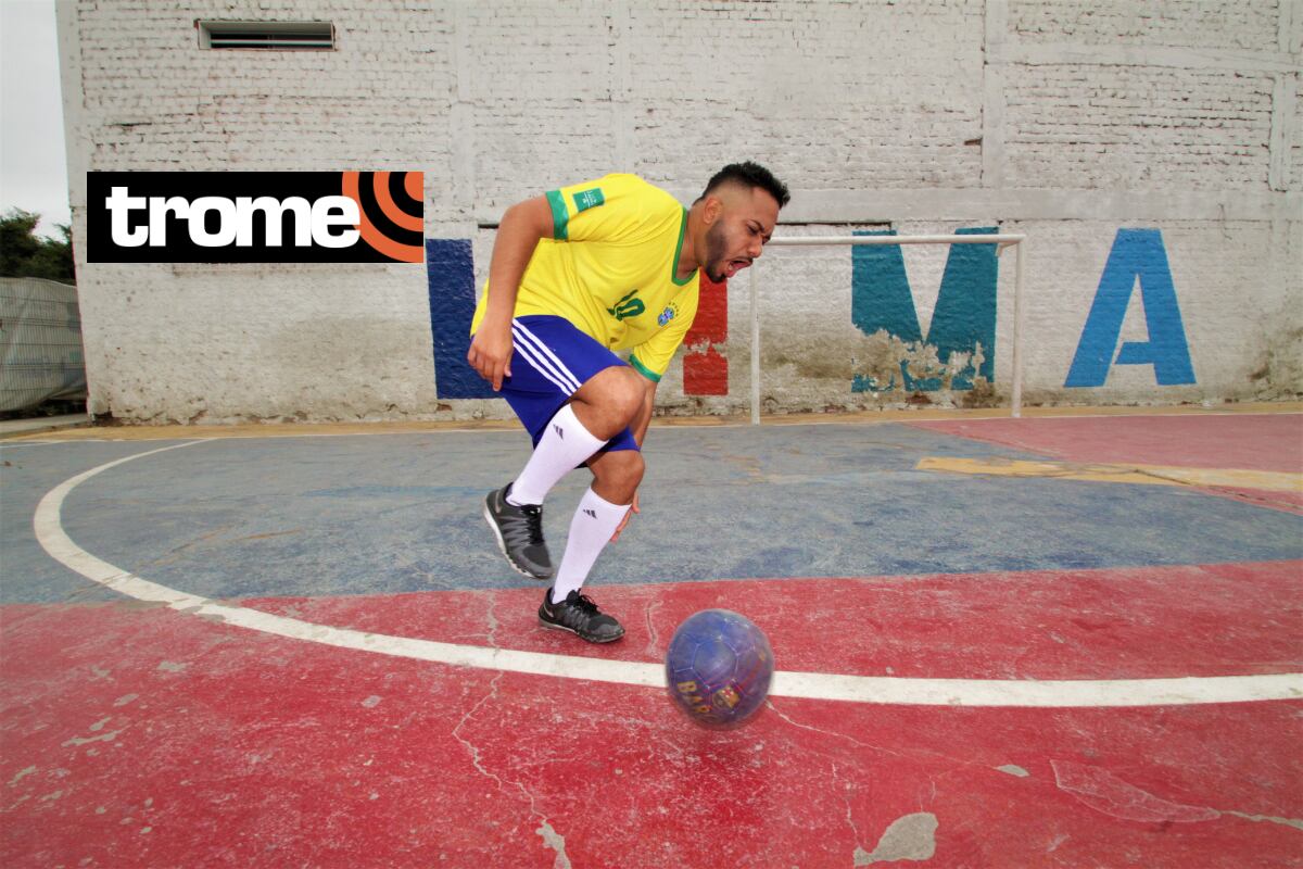 Incluso cuando pichanguea, también hace 'teatro'. Foto: Alan Ramírez