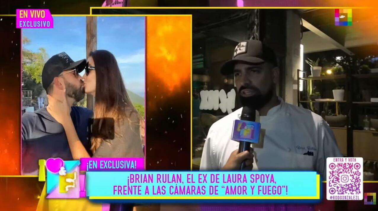Brian Rullan asegura que siempre le fue fiel a Laura Spoya.