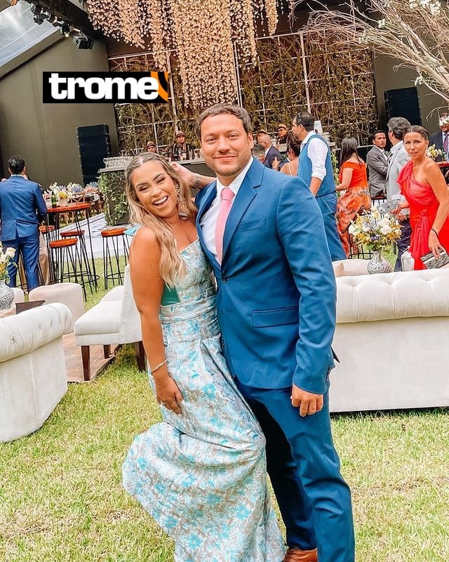 Boda de André Silva y la hija de Michelle Alexander. Foto: Instagram