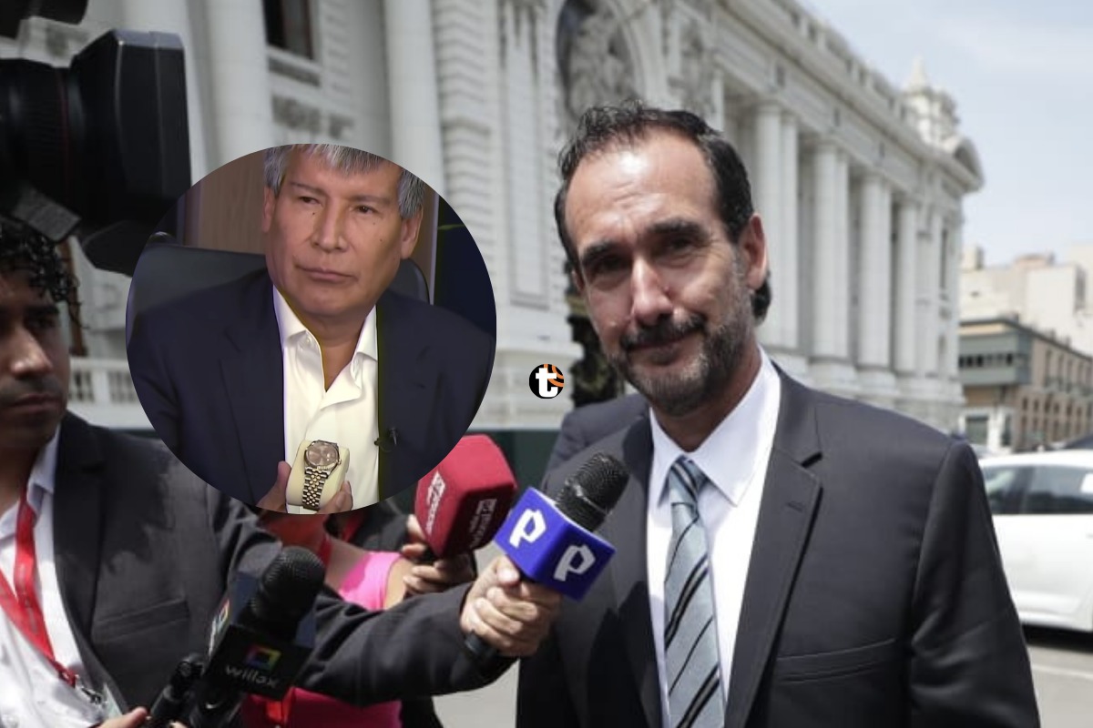 El gerente de la casa Banchero, Héctor Banchero, negó conocer al gobernador regional de Ayacucho, Wilfredo Oscorima. Foto: Hugo Pérez / @photo.gec