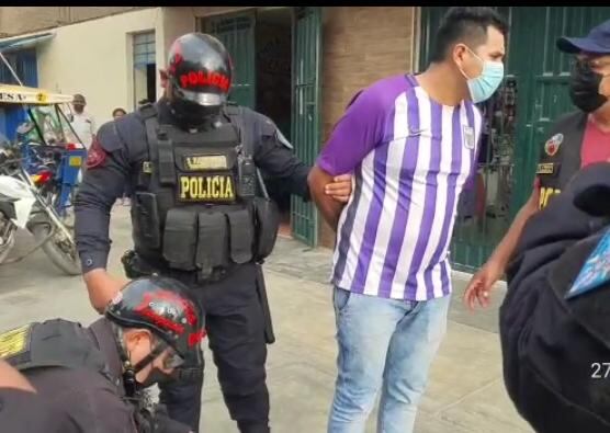 El hincha aliancista Carlos Antonio García Ríos (26), ‘grone’, fue intervenido con más de 3 kilos de marihuana.