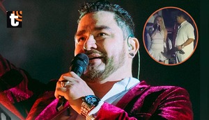 Leslie Shaw se quiebra durante concierto en homenaje a Paul Flores: “Russito, te queremos mucho”