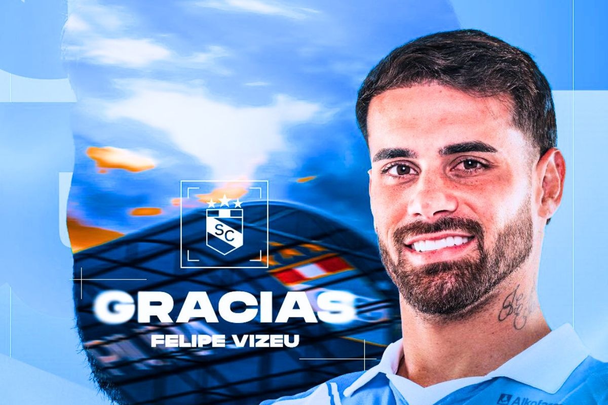 Felipe VIzeu recibe las gracias de parte del club cervecero (Foto: @SCristal)