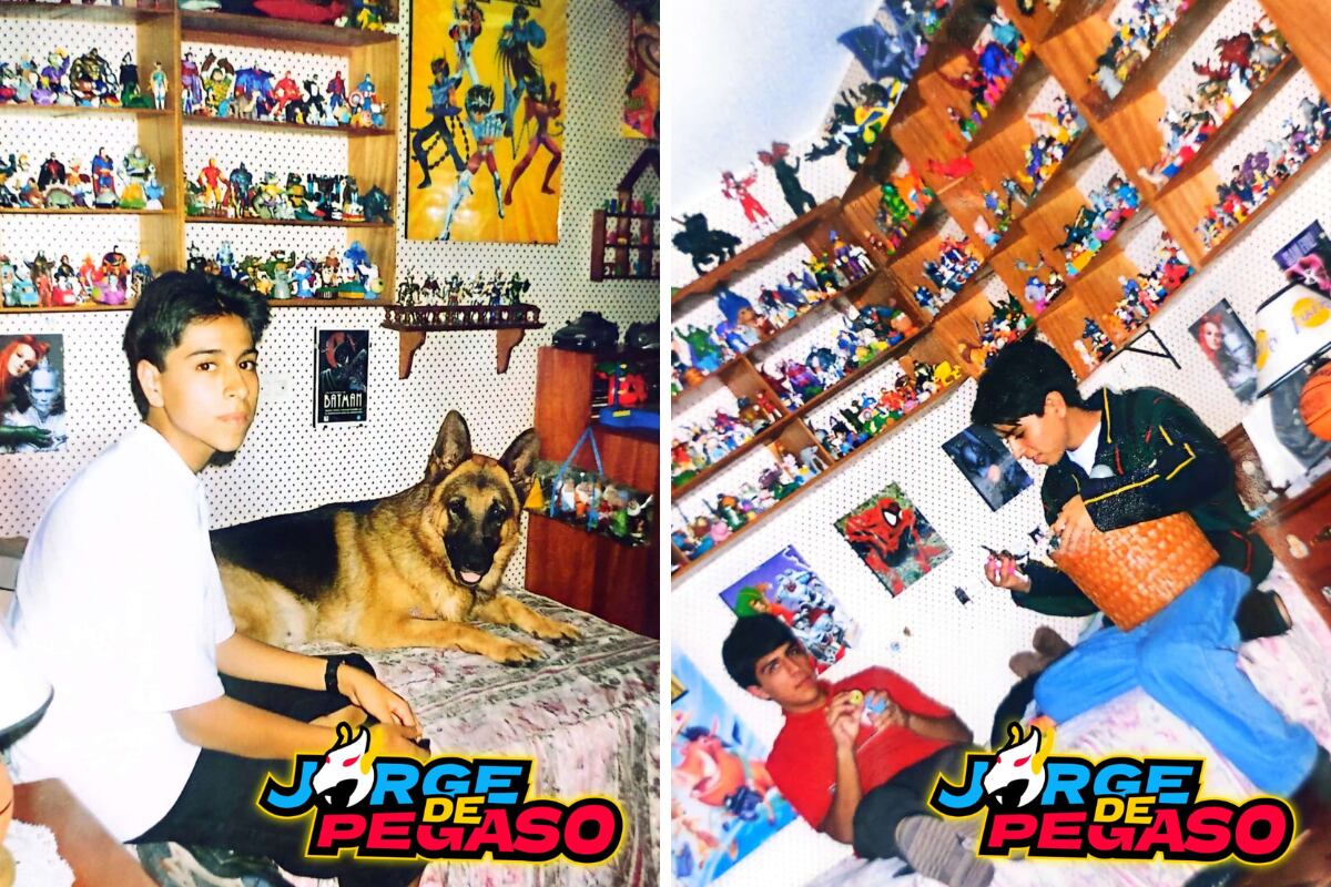 Joven tiene la colección más grande de Caballeros del Zodiaco