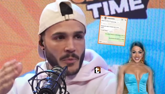 TROME - Mario Irivarren DESMIENTE haber terminado con Onelia antes de boda y muestra CHATS como prueba