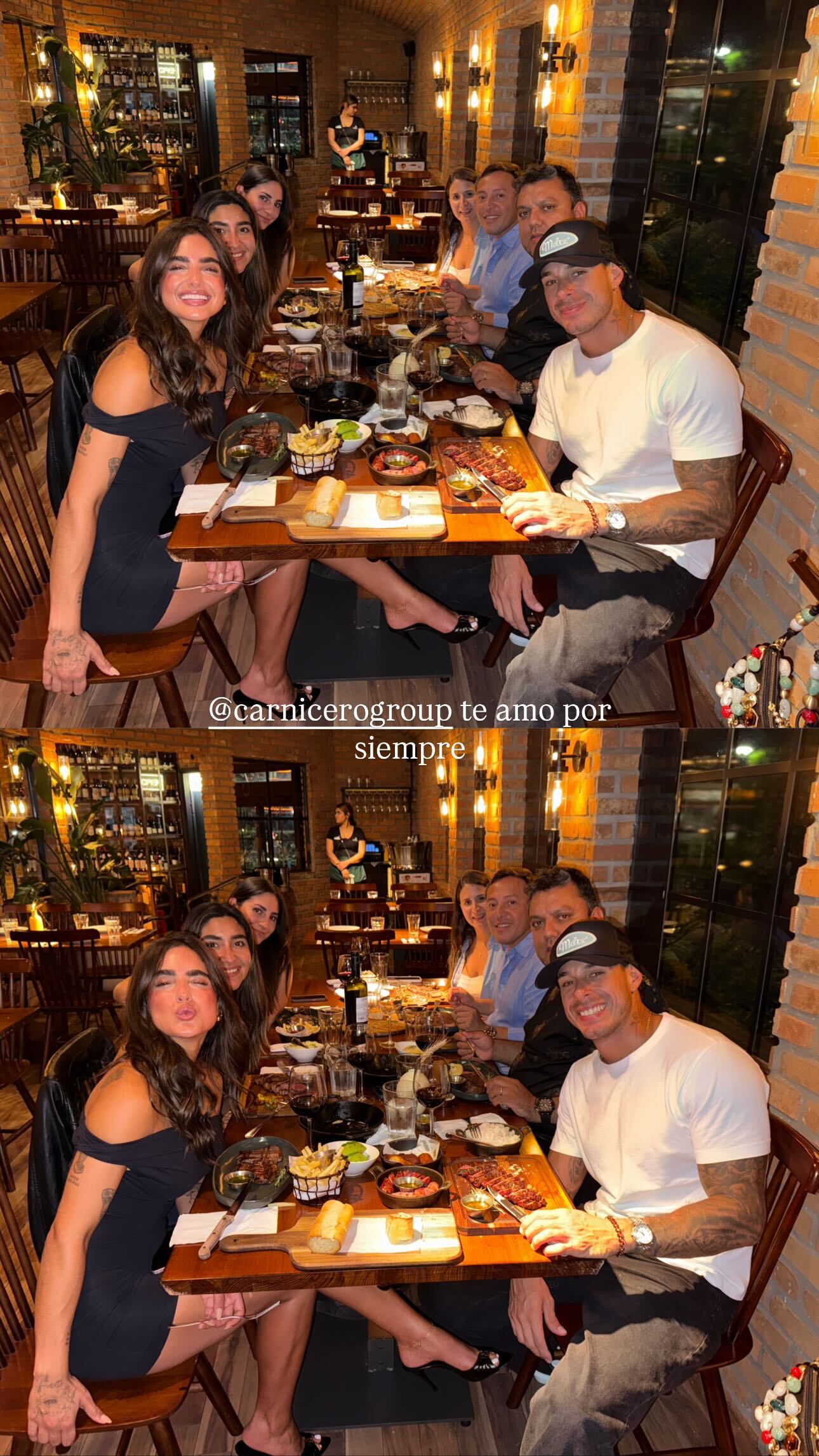 Influencer se sigue mostrando al lado de Hugo García. (Instagram: @isabella.ladera)