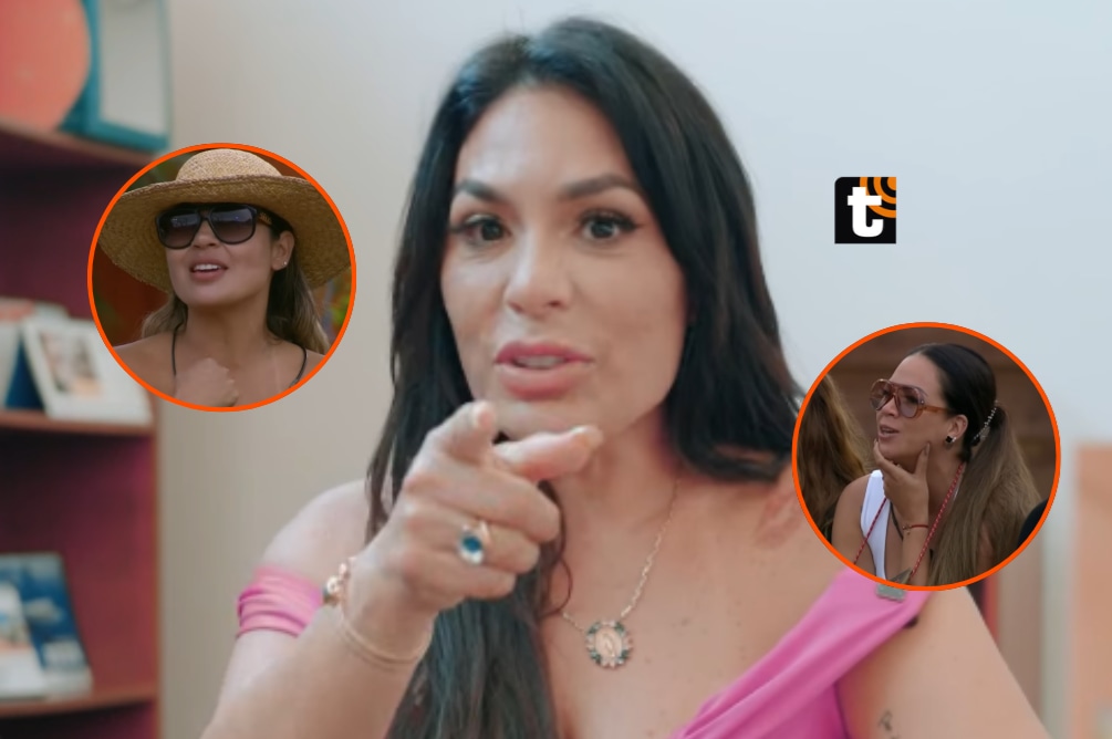 Evelyn Vela muestra su apoyo total a Pamela López tras bronca con Melissa Klug en 'La Granja vip'.