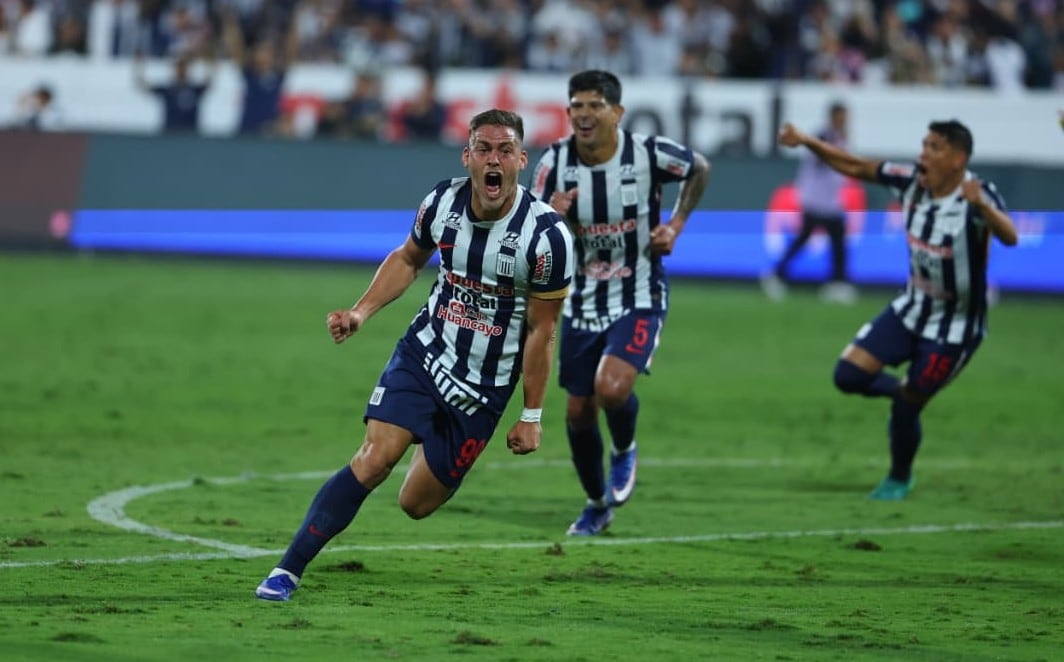 Federico Girotti anotó su primer gol con la camiseta de Alianza Lima vs. Moquegua. (
Fotos: Giancarlo Avila / @photo.gec)