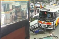 Defensor de la PNP afirma que suboficial disparó a combi tras ser atropellado por chofer: “Él hace uso del arma en defensa de su vida”