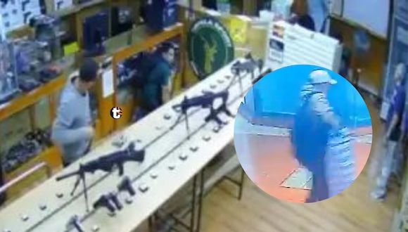 TROME | Asaltan tienda de armas y se llevan más de 30 escopetas y pistolas en Surco. Video: Canal N