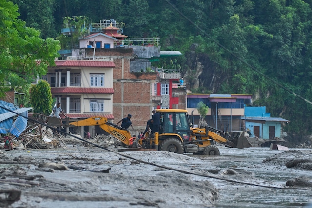 Tragedia en Nepal. Foto: AP Photo/Niranjan Shrestha