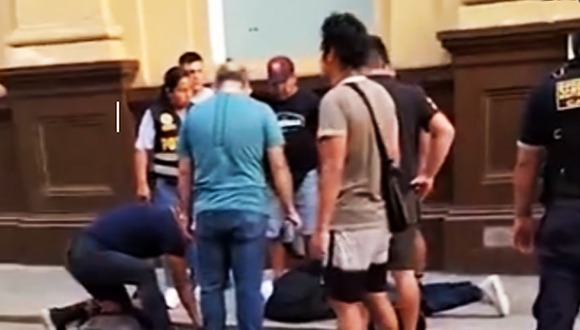 Cañete: Policía frustra a balazos asalto a banco