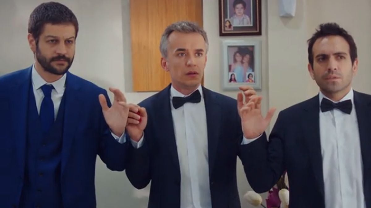 Uğur, Demir y Cemal son asaltados en la joyería (Foto: Med Yapım)