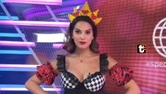 Valeria Piazza disfrazada